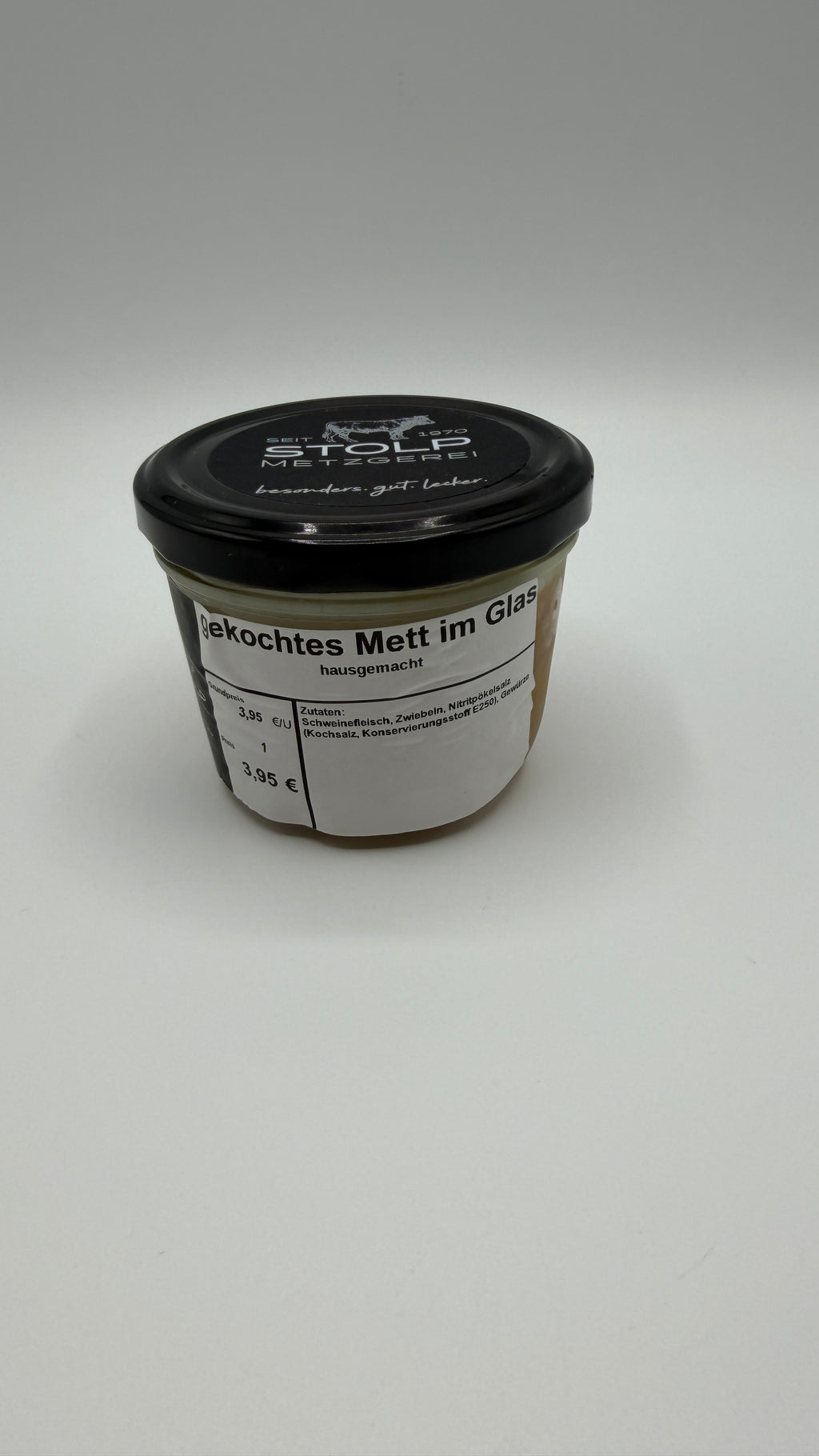 Gekochtes Mett im Glas