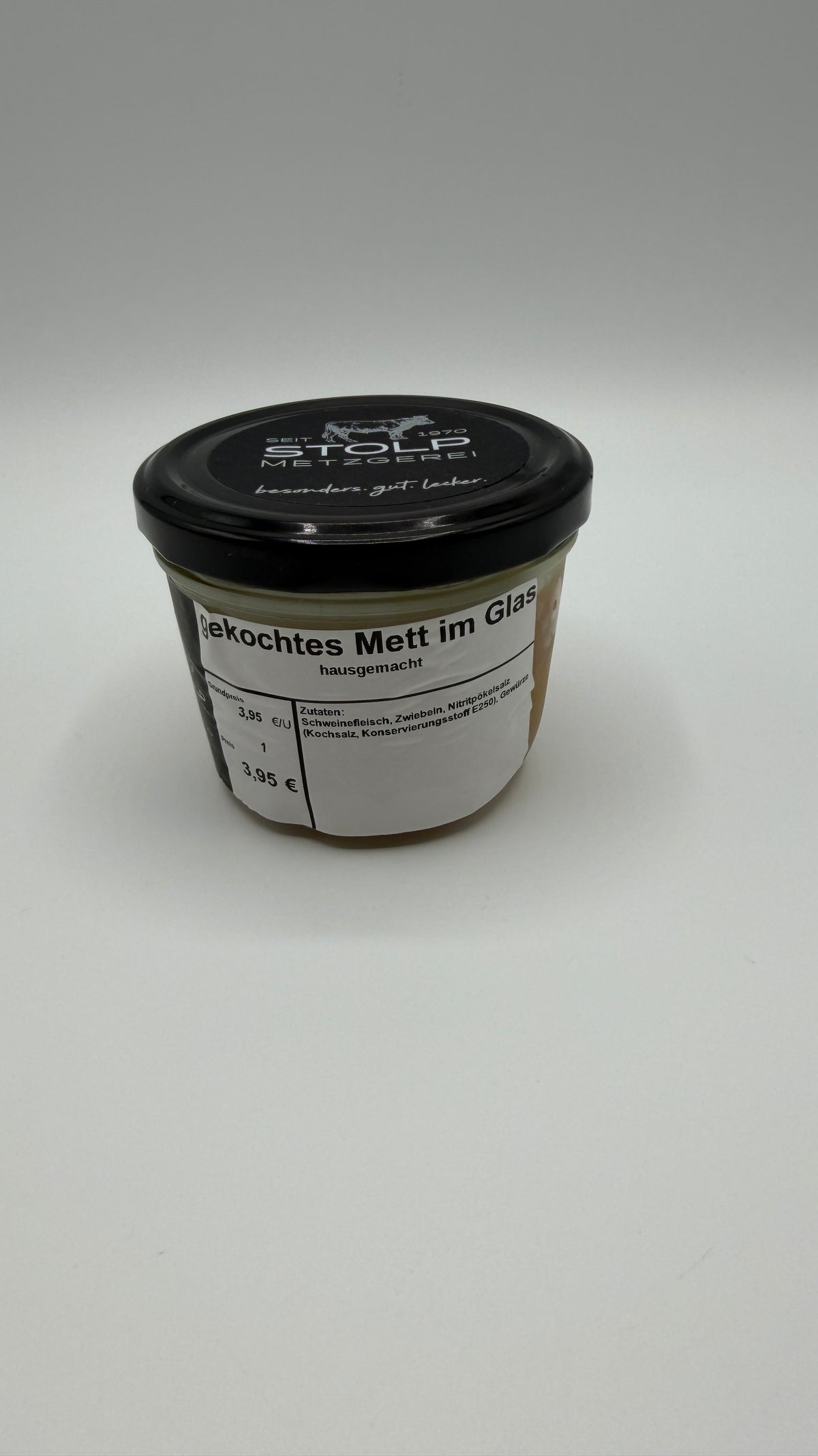 Gekochtes Mett im Glas